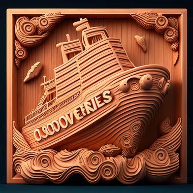 3D model The Love Boat  Second Chances game (STL)